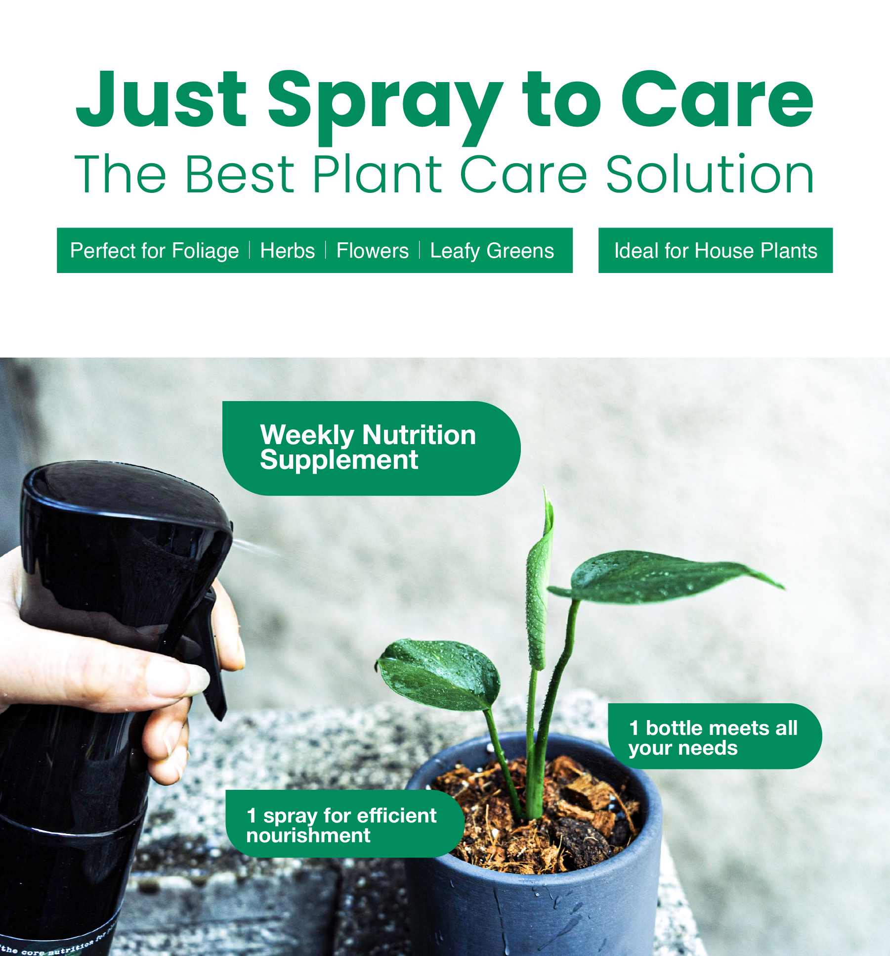 Just Spray to Care