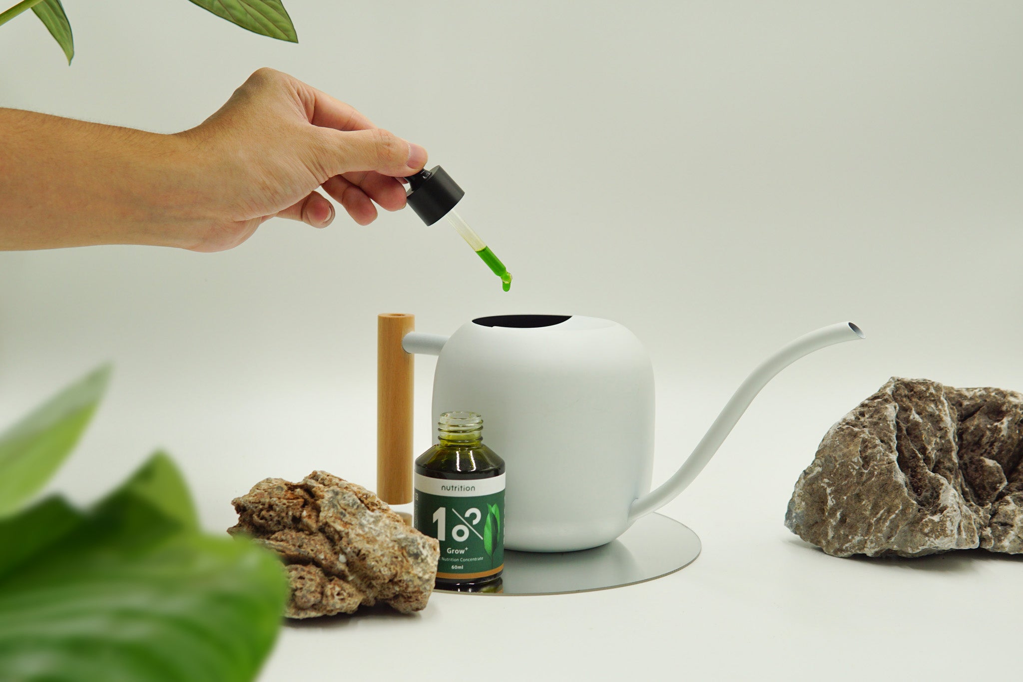 1%植物營養精華 1%植感澆水壺