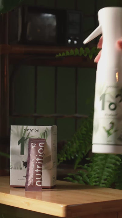 1%植物關鍵 Protect+ 甲殼素植物防護系列，提供莖葉與土壤的日常蟲害照護